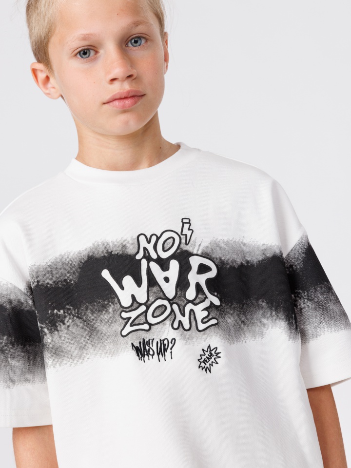 חולצת טי שירט לילד NO WAR